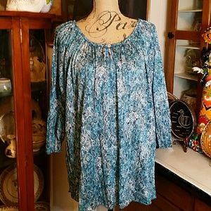 Peasant Top 2X by Faded Glory